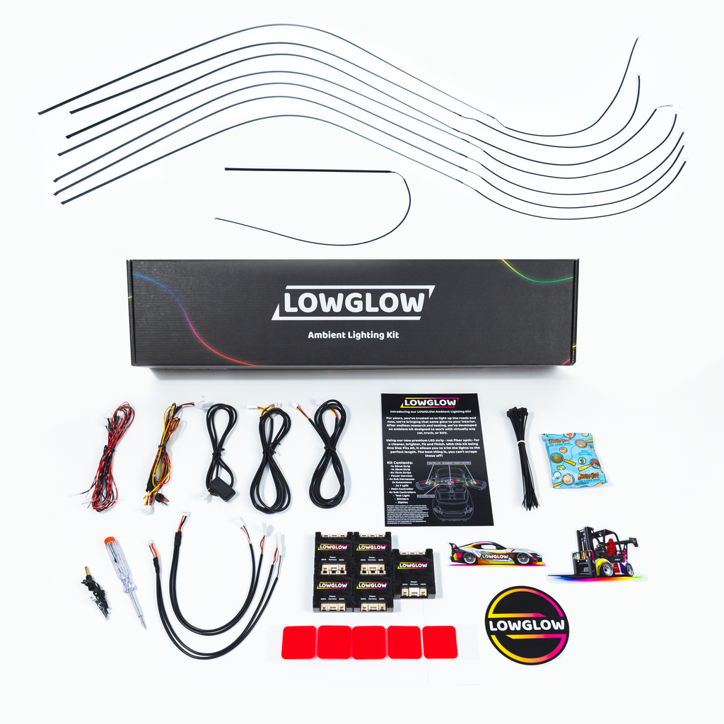 LOWGLOW Ambient Lighting Kit - Elevate Your Ride's Style – Premium