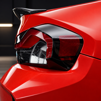 2023-2026 BMW G87 M2 Taillight Side Marker Reflector Pre-Cut Vinyl Overlay | Smoked Tint & Gloss Black