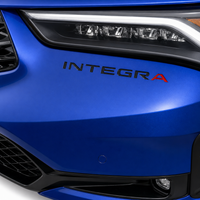 2023–2026 Acura Integra Front & Rear Bumper Vinyl Letter Inlays