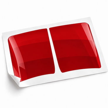 Tail Light Reverse Overlay - Red Tint | 2016-2023 Toyota Tacoma
