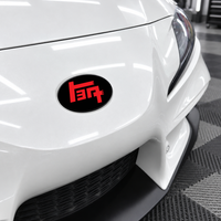 TEQ Front + Rear Emblem Vinyl Overlays  (Choose Your Color) | 2020-2026 A90, A91 Toyota GR Supra