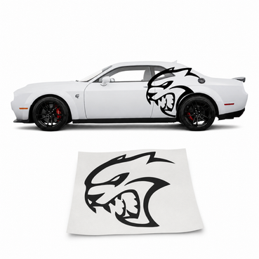 Dodge Hellcat Side Decal Kit — Challenger, Charger & Durango