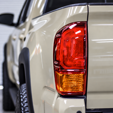 Tail Light Reverse Overlay - Amber Tint | 2016-2023 Toyota Tacoma