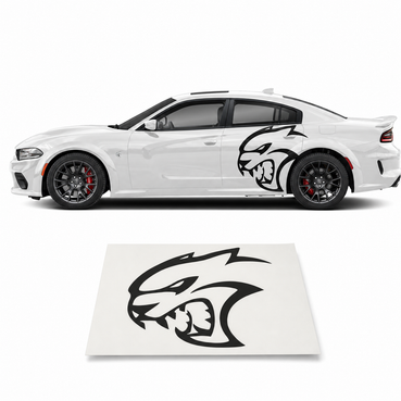 Dodge Hellcat Side Decal Kit — Challenger, Charger & Durango