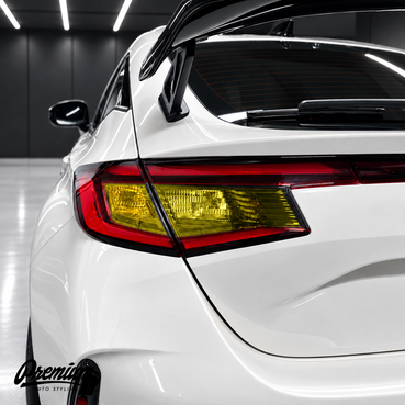 2023-2026 Honda Civic TYPE R | Pre-Cut Tail Light Overlays - Yellow Tint
