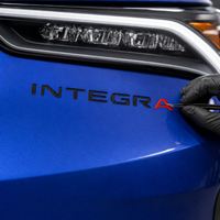 2023–2026 Acura Integra Front & Rear Bumper Vinyl Letter Inlays