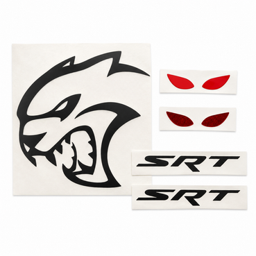 Dodge Hellcat Side Decal Kit — Challenger, Charger & Durango