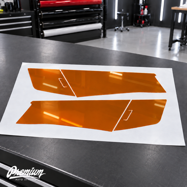 2023-2026 Honda Civic TYPE R | Pre-Cut Tail Light Overlays - Amber Tint