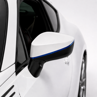 2012–2017 Subaru BRZ Side Mirror Pinstripe Decal Kit