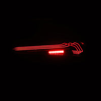 AlphaRex Toyota GR Supra LUXX-Series Laser Style LED Tail Lights Black