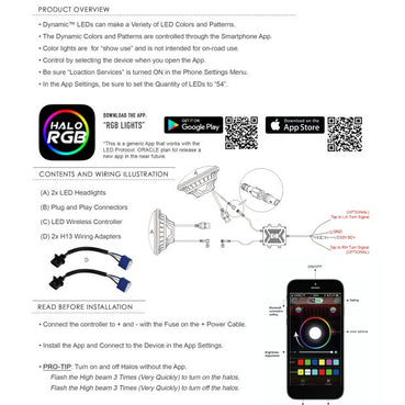 Installation Instructions