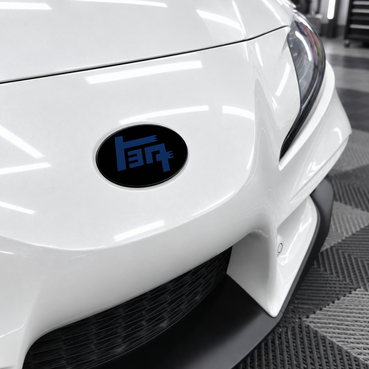 TEQ Front + Rear Emblem Vinyl Overlays  (Choose Your Color) | 2020-2026 A90, A91 Toyota GR Supra