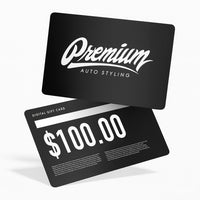 Premium Auto Styling Digital Gift Card