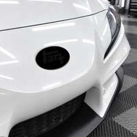 TEQ Front + Rear Emblem Vinyl Overlays  (Choose Your Color) | 2020-2026 A90, A91 Toyota GR Supra