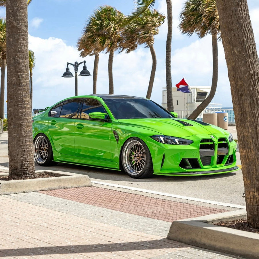 G8X M3 M4 Gloss Carbon Fiber GT3 Style Front Grille