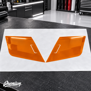 2023-2026 Honda Civic TYPE R | Pre-Cut Rear Turn Signal Overlays - Amber Tint