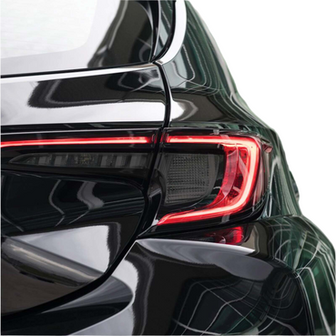2023-2026 Toyota GR Corolla Tail Light Tint Overlay Kit - Smoke Tint