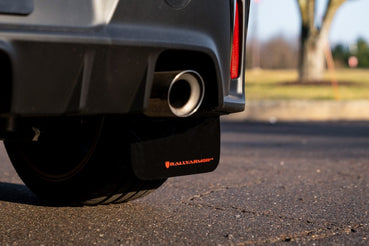2023-2026 Toyota GR Corolla Rally Armor UR Mud Flaps Black with Red Logo