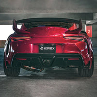 AlphaRex Toyota GR Supra LUXX-Series Laser Style LED Tail Lights Black