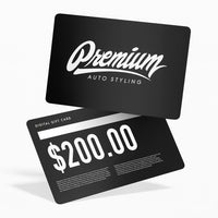 Premium Auto Styling Digital Gift Card
