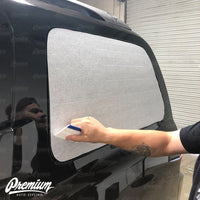 American Flag Rear Quarter Window DECAL Set | 2004-2016 Nissan Armada