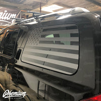 American Flag Rear Quarter Window DECAL Set | 2004-2016 Nissan Armada