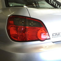 Tail Light Insert Overlays - Smoke Tint | 2004-2005 Subaru WRX STI Impreza