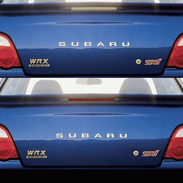 Third Brake Light Red Out Overlay (2004-2005 WRX STI Impreza)