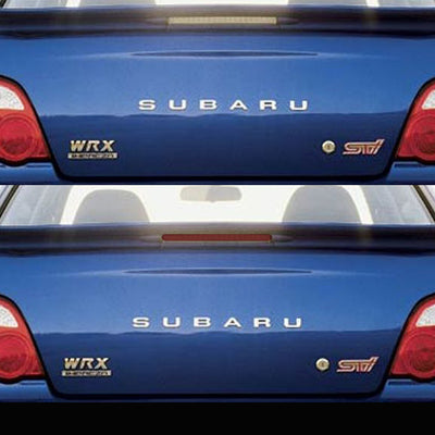 Third Brake Light Red Out Overlay (2004-2005 WRX STI Impreza)