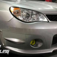 Subaru Impreza Yellow Fog Light Tint Overlays