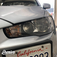 Headlight Turn Signal Overlay - Yellow Tint | 2008-2015 Mitsubishi Evo X