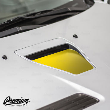 Hood Scoop Inlay - Satin Black | 2008-2015 Mitsubishi Evo X