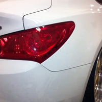 Tail Light Red Out Overlay - Red Tint | 2009-2012 Genesis Coupe