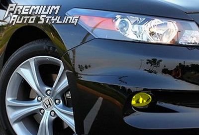 Honda Accord Coupe Yellow Tint Fog Light Overlays