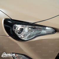 Headlight Eyelid Vinyl Overlay - Blackout