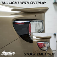 Tail Light Deck Vinyl Overlay - Gloss Black | 2012-2016 Scion FR-S