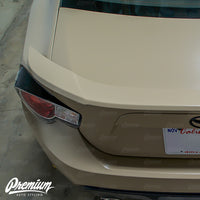 Tail Light Deck Vinyl Overlay - Gloss Black | 2012-2016 Scion FR-S