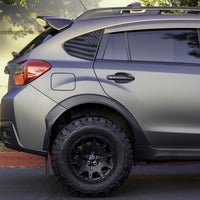 Distressed Flag Quarter Window DECAL