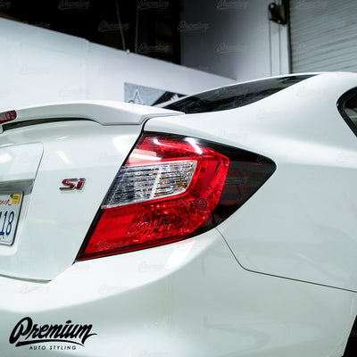 Tail Light Deck Overlay - Smoke Tint | 2012 Honda Civic Sedan
