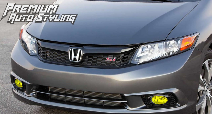 2012-2013 Honda Civic Fog Light Tint Pre-Cut Overlays