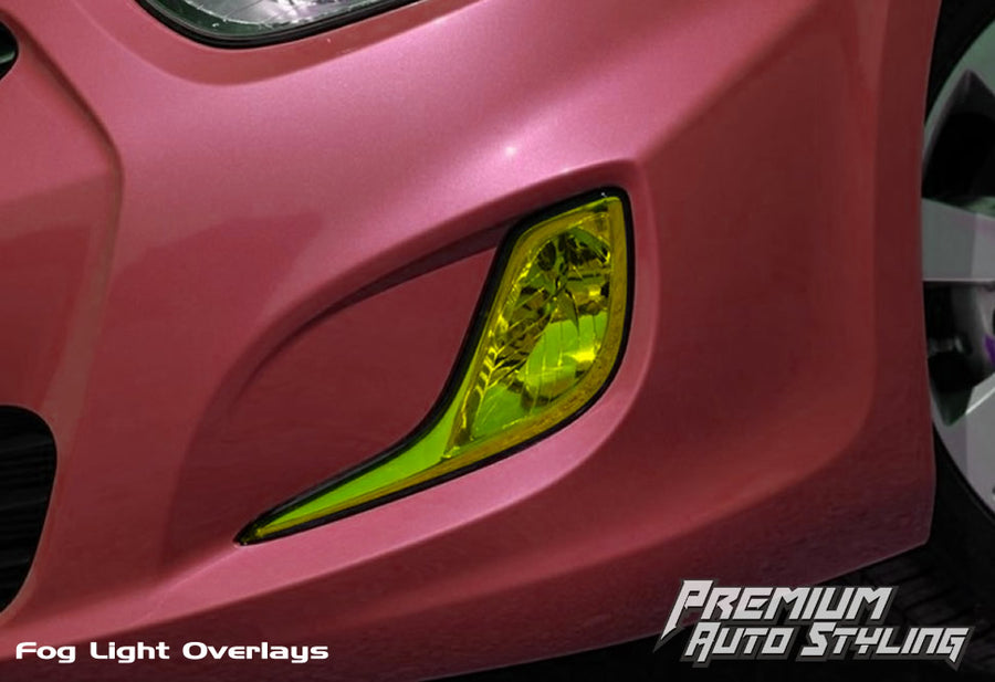 2012-2017 Hyundai Accent Sedan Fog Light Overlays