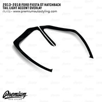 Tail Light Accent Overlay - Gloss Black | 2013-2018 Ford Fiesta ST Hatchback