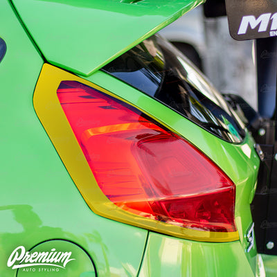 Tail Light Accent Overlay - Gloss Black | 2013-2018 Ford Fiesta ST Hatchback