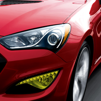 Pre- Cut Fog Light Tint Overlay | 2013-2017 Hyundai Genesis Coupe