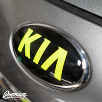 Front,Rear,& Steering Wheel Emblem Overlay Set (Choose Your Color) | 2017-2022 Sportage