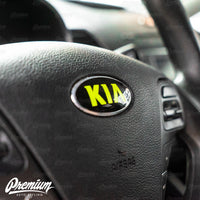 Front,Rear,& Steering Wheel Emblem Overlay Set (Choose Your Color) | 2017-2022 Sportage