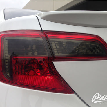 2012-2014 Toyota Camry Smoked Reverse and Turn Signal Light Overlay