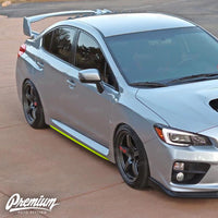 Side Skirt Accent Vinyl Overlay (Choose Your Color) | 2015-2021 Subaru WRX / STI