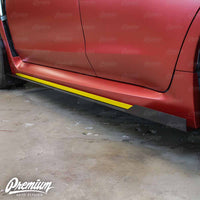 Side Skirt Accent Vinyl Overlay (Choose Your Color) | 2015-2021 Subaru WRX / STI