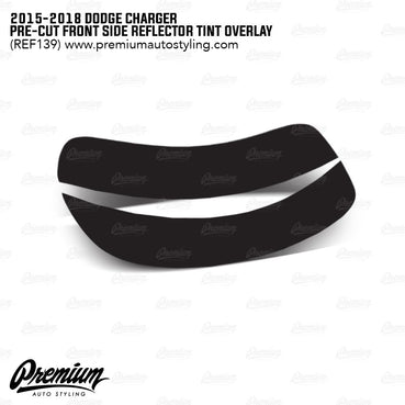 2015-2022 Dodge Charger front side reflector tint